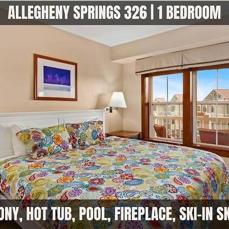 Allegheny Spring 326, Ski In Out, Pool Hottub Snowshoe Bagian luar foto