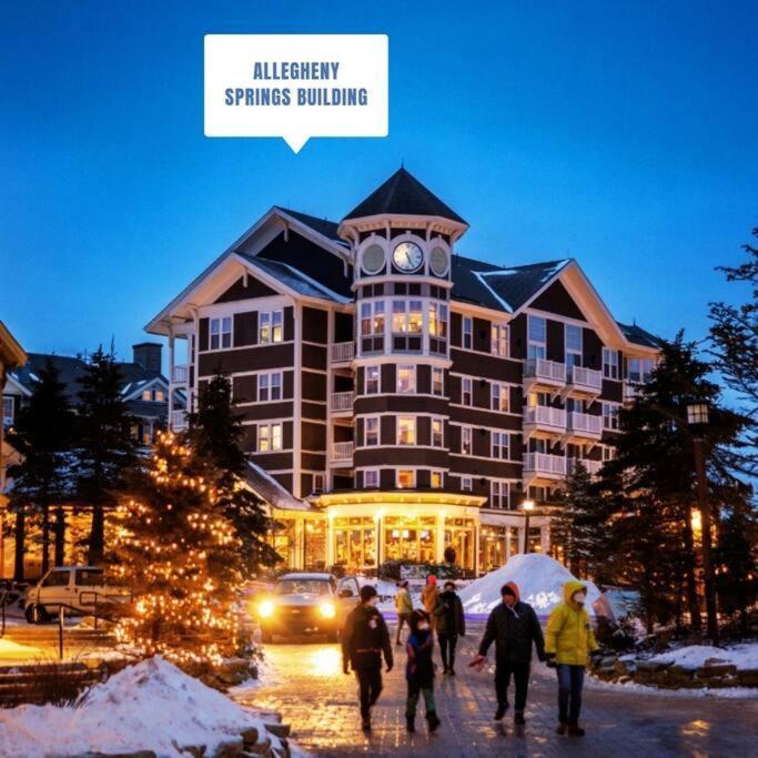 Allegheny Spring 326, Ski In Out, Pool Hottub Aparthotel Snowshoe Bagian luar foto