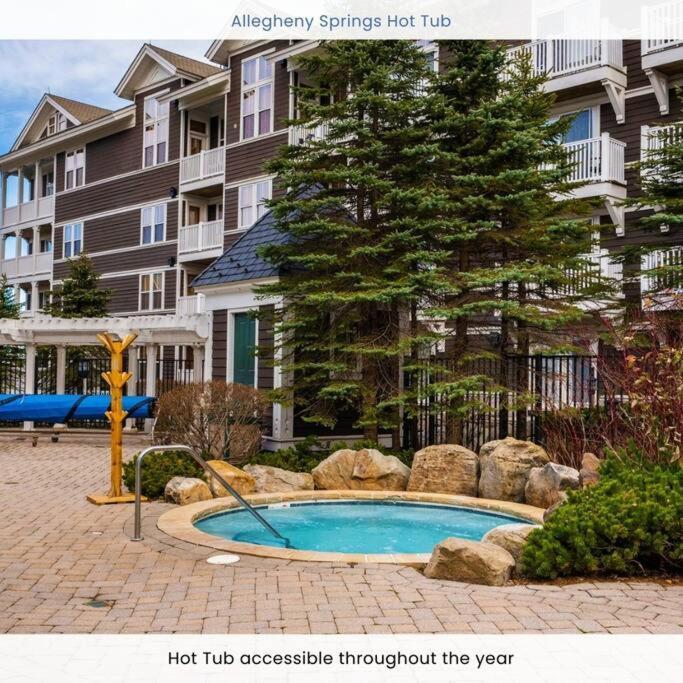 Allegheny Spring 326, Ski In Out, Pool Hottub Aparthotel Snowshoe Bagian luar foto